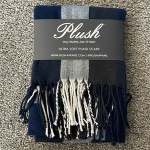 Plush Apparel Ultra Soft Plaid Scarf